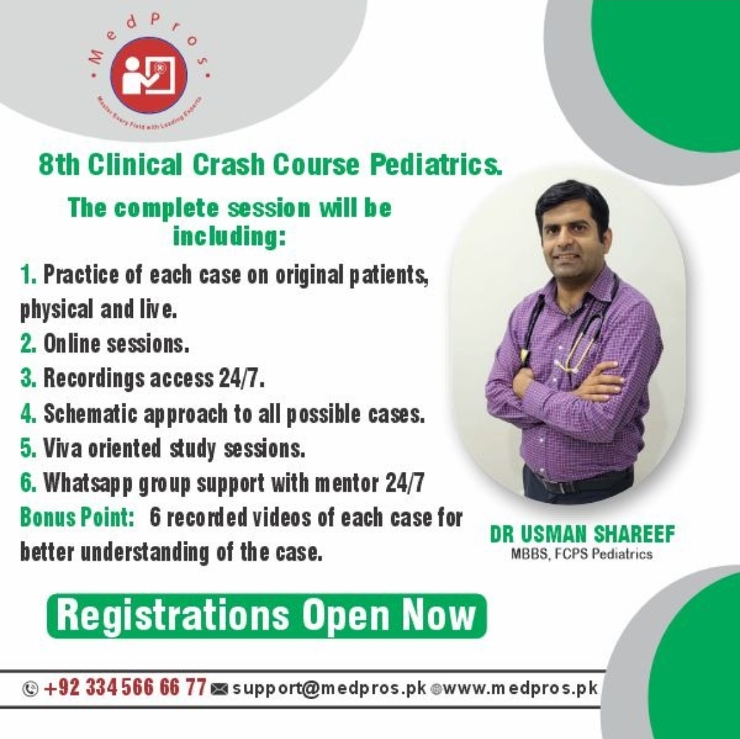 8th Clinical Crash Course Pediatrics.